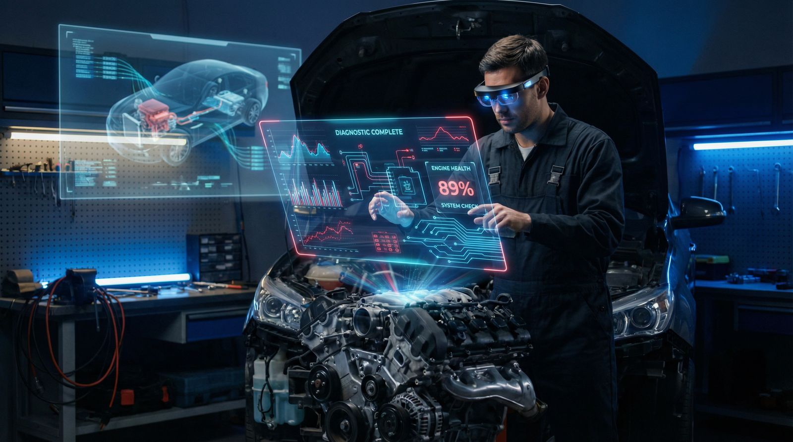 17c一起草创作AI - AI修车诊断视频教程